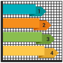پیش‌نمایش فایل bar-graph-30 از پک چارت نمودار جلد 1