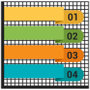 پیش‌نمایش فایل bar-graph-32 از پک چارت نمودار جلد 1