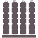 پیش‌نمایش فایل bar-chart-51 از پک نوار اینفوگرافیک جلد 1