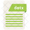 پیش‌نمایش فایل dotx-file از پک فرمت های فایل سند