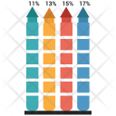 پیش‌نمایش فایل bar-chart-260 از پک نوار اینفوگرافیک جلد 3