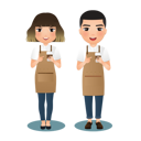 پیش‌نمایش فایل barista-serving-a-client-6483585 از پک باریستا ناز