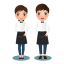 پیش‌نمایش فایل boy-and-girl-barista-6483654 از پک باریستا ناز