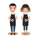 پیش‌نمایش فایل male-and-female-barista-6483583 از پک باریستا ناز
