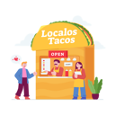 پیش‌نمایش فایل tacos-shop-5253944 از پک کسب وکارهای محلی