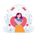پیش‌نمایش فایل girl-with-positive-mindset-5253649 از پک خودت را دوست داشته باش