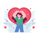 پیش‌نمایش فایل girl-with-self-love-5253648 از پک خودت را دوست داشته باش