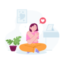 پیش‌نمایش فایل self-loved-girl-5253652 از پک خودت را دوست داشته باش