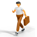 پیش‌نمایش فایل businessman-going-to-office-with-briefcase-6586007 از پک متفرقه