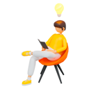 پیش‌نمایش فایل man-having-study-idea-6586001 از پک متفرقه
