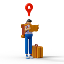 پیش‌نمایش فایل man-finding-travel-location-6586911 از پک متفرقه