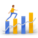 پیش‌نمایش فایل businessman-getting-success-6586615 از پک متفرقه