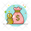 پیش‌نمایش فایل coins-sack-5413934 از پک امور مالی