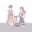 پیش‌نمایش فایل family-celebrating-birthday-4812889 از پک حرفه