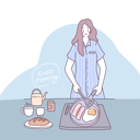 پیش‌نمایش فایل woman-cooking-4812868 از پک حرفه