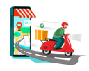 پیش‌نمایش فایل delivery-tracking-service-4815168 از پک خرید آنلاین