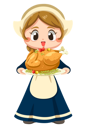 پیش‌نمایش فایل girl-holding-thanksgiving-turkey-4873350 از پک شخصیت‌ها