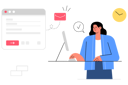 پیش‌نمایش فایل business-person-sending-emails-4884188 از پک کسب و کار