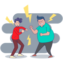 پیش‌نمایش فایل boys-fighting-4883944 از پک احساسات افراد