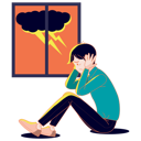 پیش‌نمایش فایل man-suffering-from-the-fear-of-thunderstorm-4883918 از پک احساسات افراد