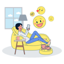 پیش‌نمایش فایل young-boy-using-social-media-4883935 از پک احساسات افراد