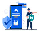 پیش‌نمایش فایل app-login-security-4897468 از پک امنیت سایبری