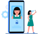 پیش‌نمایش فایل face-id-security-4897450 از پک امنیت سایبری