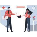 پیش‌نمایش فایل man-sending-file-to-business-woman-4897291 از پک فعالیت‌های مردم