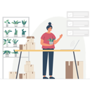 پیش‌نمایش فایل woman-packing-plants-4897286 از پک فعالیت‌های مردم