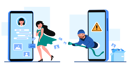 پیش‌نمایش فایل hacker-stealing-data-from-user-account-4916153 از پک امنیت سایبری