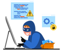 پیش‌نمایش فایل hacker-stealing-user-data-4916157 از پک امنیت سایبری