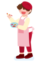 پیش‌نمایش فایل kid-holding-color-palette-4914333 از پک دانش‌آموزان و دانشجویان