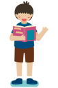 پیش‌نمایش فایل student-reading-book-4914330 از پک دانش‌آموزان و دانشجویان