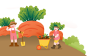 پیش‌نمایش فایل cute-kids-gardening-on-garden-4914227 از پک کشاورزی