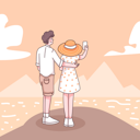 پیش‌نمایش فایل couple-taking-selfie-4922834 از پک سفر و تعطیلات