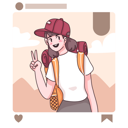 پیش‌نمایش فایل girl-in-social-media-post-4922802 از پک سفر و تعطیلات