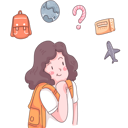 پیش‌نمایش فایل girl-thinking-of-what-to-pack-for-travelling-4922826 از پک سفر و تعطیلات