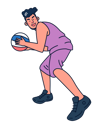 پیش‌نمایش فایل basketball-player-4964039 از پک کاراکترهای ورزشی