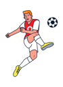 پیش‌نمایش فایل boy-kicking-football-4964022 از پک کاراکترهای ورزشی