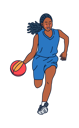 پیش‌نمایش فایل girl-playing-basketball-4964064 از پک کاراکترهای ورزشی
