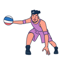 پیش‌نمایش فایل male-basketball-4964038 از پک کاراکترهای ورزشی