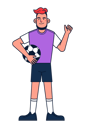 پیش‌نمایش فایل male-footballer-4964058 از پک کاراکترهای ورزشی