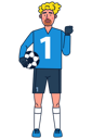پیش‌نمایش فایل male-goalkeeper-4964025 از پک کاراکترهای ورزشی