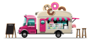 پیش‌نمایش فایل donut-truck-4975291 از پک وان غذا