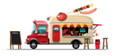 پیش‌نمایش فایل food-truck-with-barbecue-4975275 از پک وان غذا