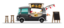 پیش‌نمایش فایل food-truck-with-hamburger-4975280 از پک وان غذا