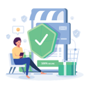 پیش‌نمایش فایل online-secure-payment-4975520 از پک خرید آنلاین