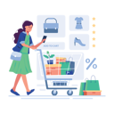 پیش‌نمایش فایل woman-doing-online-fashion-shopping-4975518 از پک خرید آنلاین