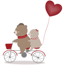 پیش‌نمایش فایل bears-on-a-bicycle-4972706 از پک عشق