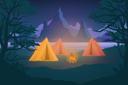 پیش‌نمایش فایل night-outdoor-nature-adventure-camping-4975040 از پک مناظر